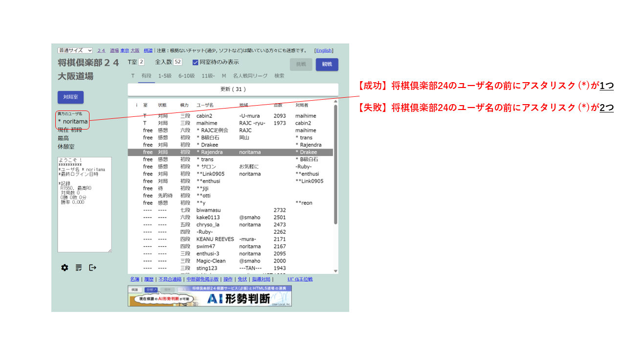 ゲストログインの手順⑥